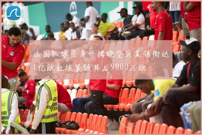法国队球员身价揭晓登贝莱领衔达1亿欧杜埃紧随其后9000万欧
